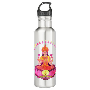 Happy Diwali - Deepalavi Lakshmi Goddess 1 710 Ml Water Bottle