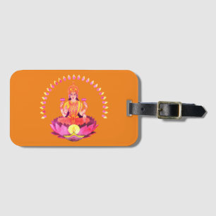Happy Diwali - Deepalavi Lakshmi Goddess 1 Luggage Tag