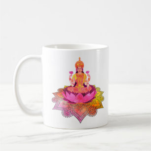 Happy Diwali - Deepalavi Lakshmi Goddess 4 Coffee Mug