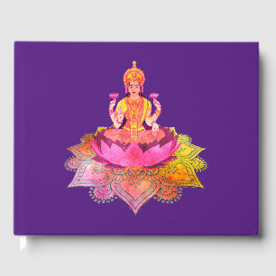 Happy Diwali - Deepalavi Lakshmi Goddess 4 Guest Book