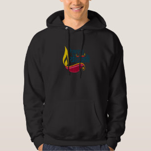 Happy Diwali Festival of Lights 3 Lights For India Hoodie