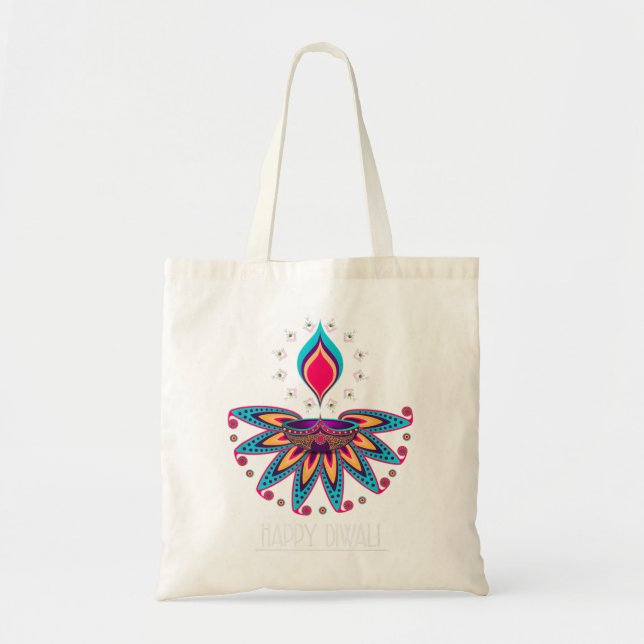 Happy Diwali Festival of Lights Gifts  Tote Bag (Front)