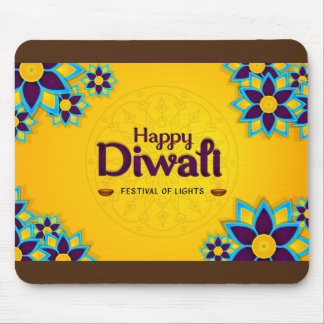 Happy Diwali - Festival of Lights Mouse Mat