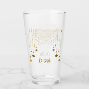 Happy Diwali Glass