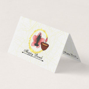 Happy Diwali Greeting Card