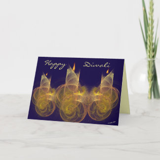 Happy Diwali greeting card. Card
