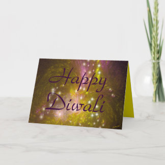 Happy Diwali greeting card. Card