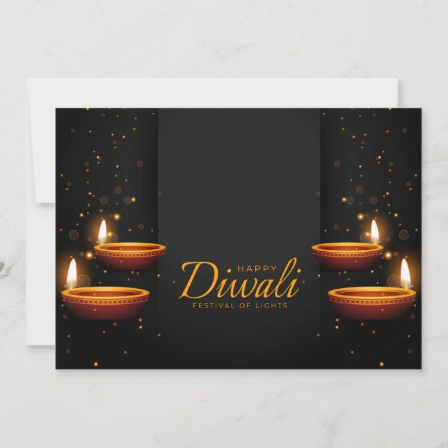 Happy Diwali Holiday Card (Front)
