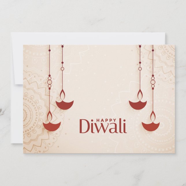 Happy Diwali Holiday Card (Front)