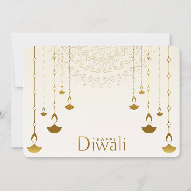 Happy Diwali Holiday Card (Front)