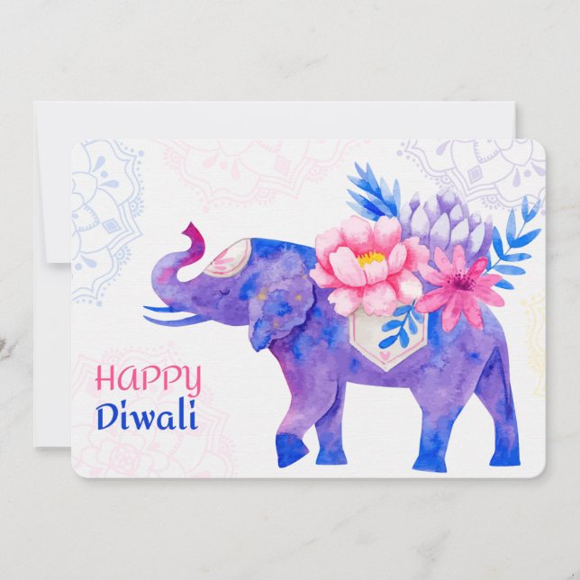 Happy Diwali Holiday Card (Front)
