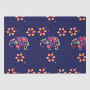 HAPPY DIWALI INDIA INDIAN ELEPHANT MANDALA  TISSUE PAPER