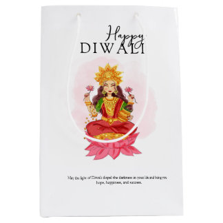 Happy diwali medium gift bag