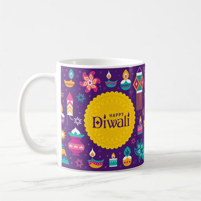 Happy Diwali Mug (Left)