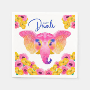 Happy Diwali Napkins