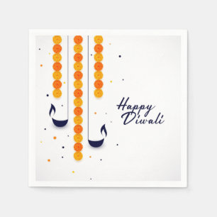 Happy Diwali Napkins