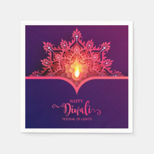 Happy Diwali Napkins