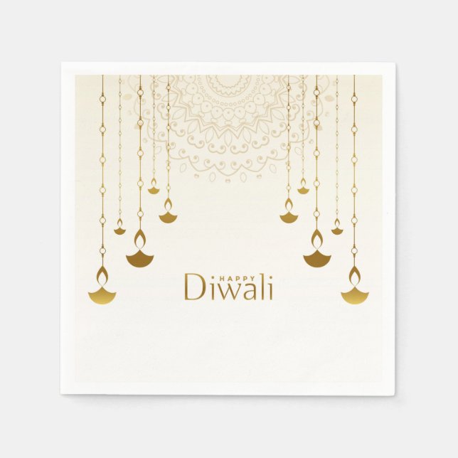Happy Diwali Napkins (Front)