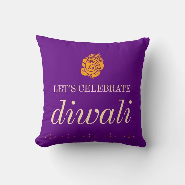 HAPPY DIWALI PARTY CUSHION (Front)