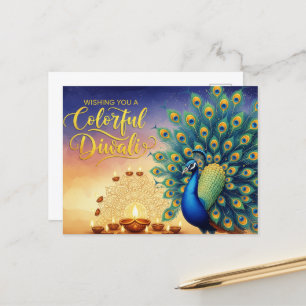 Happy Diwali  Postcard