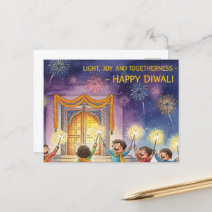 Happy Diwali Postcard