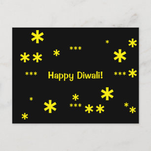 Happy Diwali! postcard