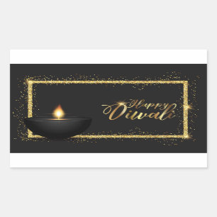 Happy Diwali Rectangular Sticker