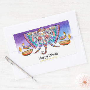Happy Diwali Rectangular Sticker
