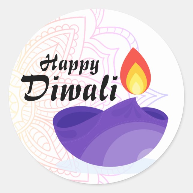 Happy Diwali Stickers (Front)