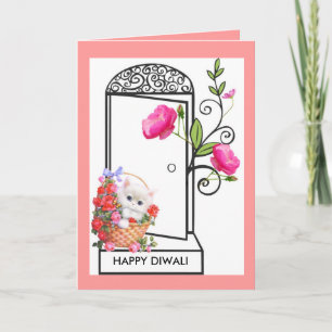 HAPPY DIWALI WISH HOLIDAY CARD