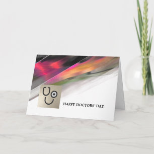 Happy Doctors' Day. Customisable Greeting Cards