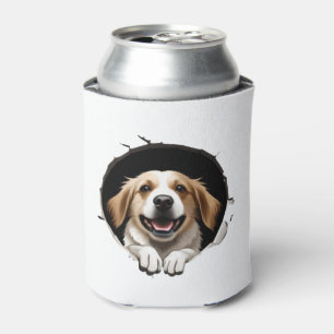 Happy dog   can cooler