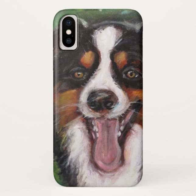 Happy Dog Case-Mate iPhone Case (Back)