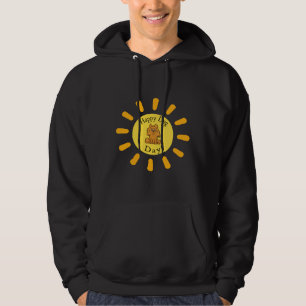 Happy Dog Day Pomeranian Smile Brings Sunshine Hoodie