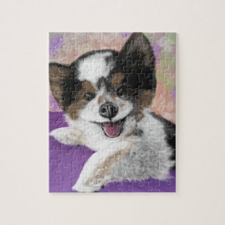 Happy Dog Face Jigsaw Puzzle