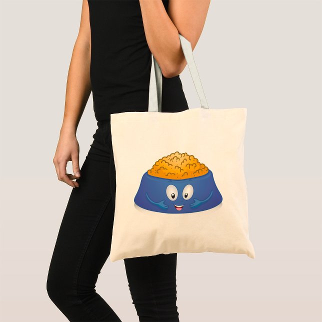 Happy Dog Food Tote Bag (Creator Uploaded)