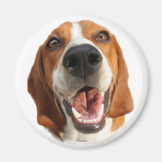 Happy Dog Magnet (Front)