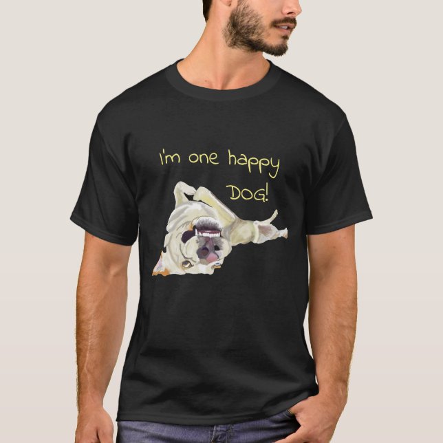 Happy Dog Men's t-shirt (Front)