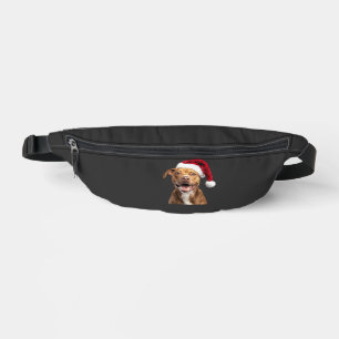 Happy Dogs at Christmas Funny Dogs Classic T-Shirt Bum Bags