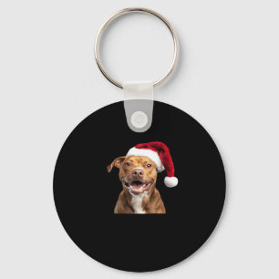 Happy Dogs at Christmas Funny Dogs Classic T-Shirt Key Ring