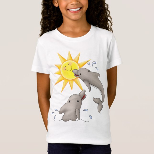 Happy Dolphin - SRF T-Shirt (Front)