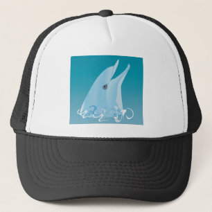Happy Dolphin Trucker Hat