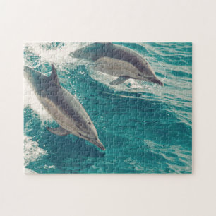 Happy Dolphins Jigsaw Puzzle