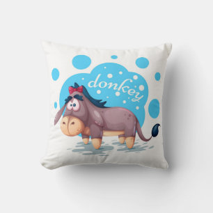 Happy Donkey Cushion
