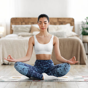 Happy Doodle Laugh Yoga Mat