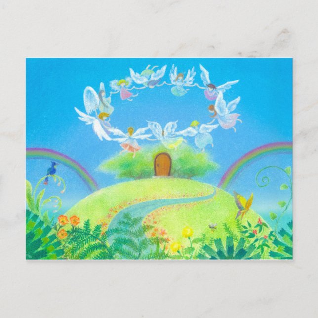 Happy Door Postcard (Front)