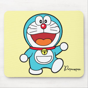 Happy Doraemon Mouse Mat