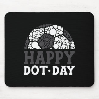 Happy Dot Day 2025 Polka Dot Soccer Ll Lover Boys  Mouse Mat