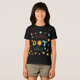 Happy Dot Day Creative Art Teachers Kids T-Shirt Tri-Blend Shirt