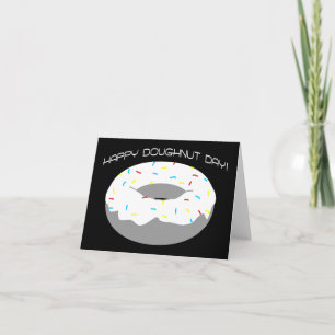 happy doughnut day! card